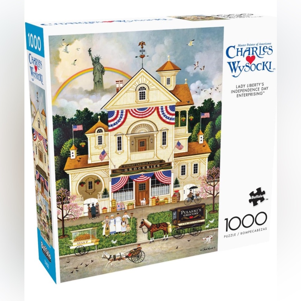 Buffalo Games Secret Passage Inn by Charles Wysocki 1000 Piece Jigsaw Puzzle